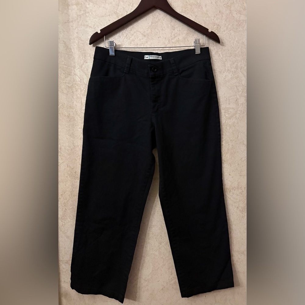 Lee Relaxed Fit Black Pants size